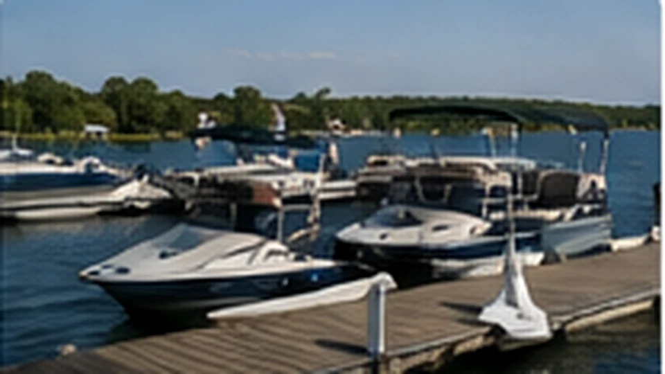 Boats lined up at a marina for scheduled departures